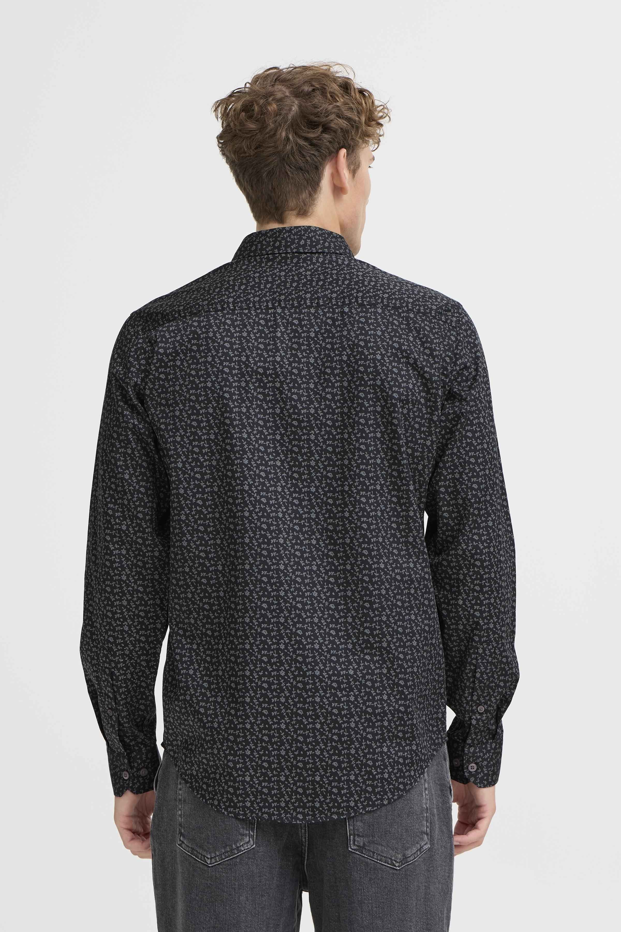 Tauson AOP Shirt - Black Casual Friday