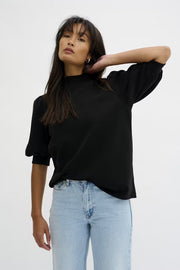 21 THE PUFF BLOUSE - Black My Essential Wardrobe