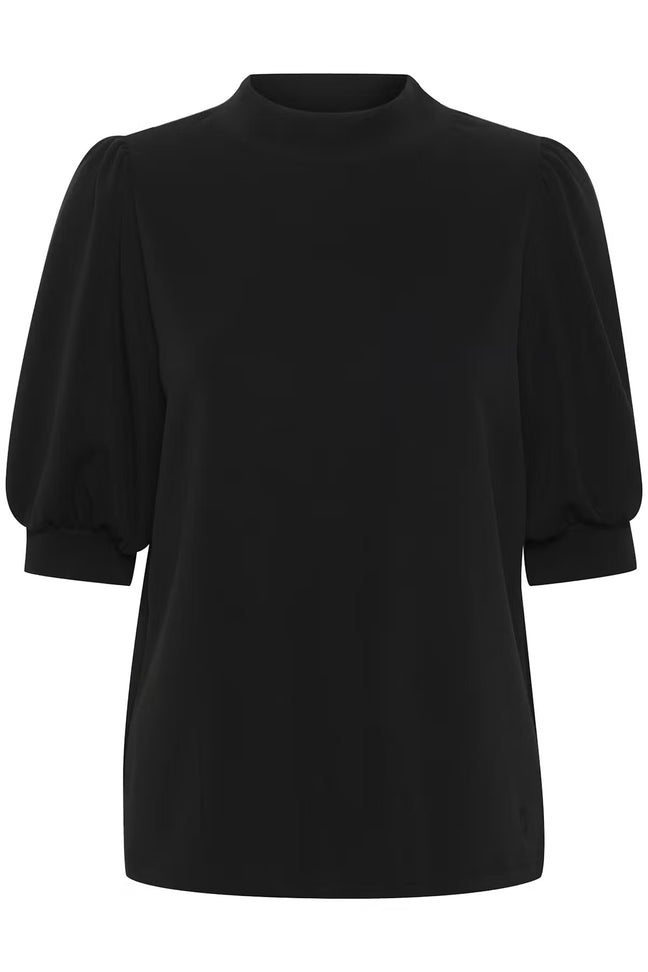 21 THE PUFF BLOUSE - Black My Essential Wardrobe