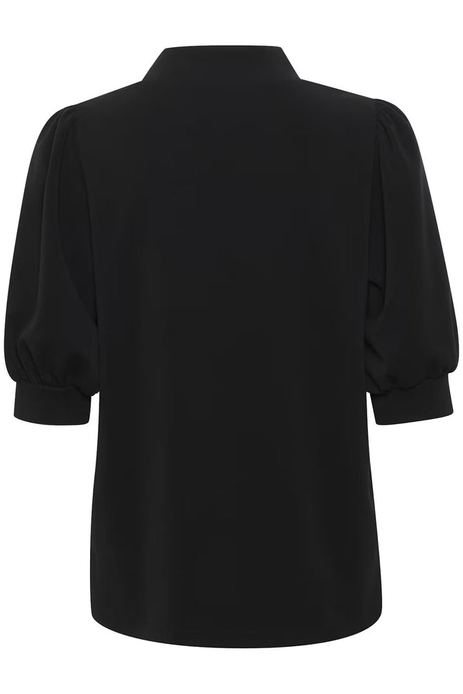 21 THE PUFF BLOUSE - Black My Essential Wardrobe