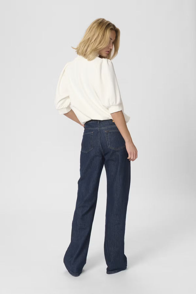 21 THE PUFF BLOUSE - White My Essential Wardrobe