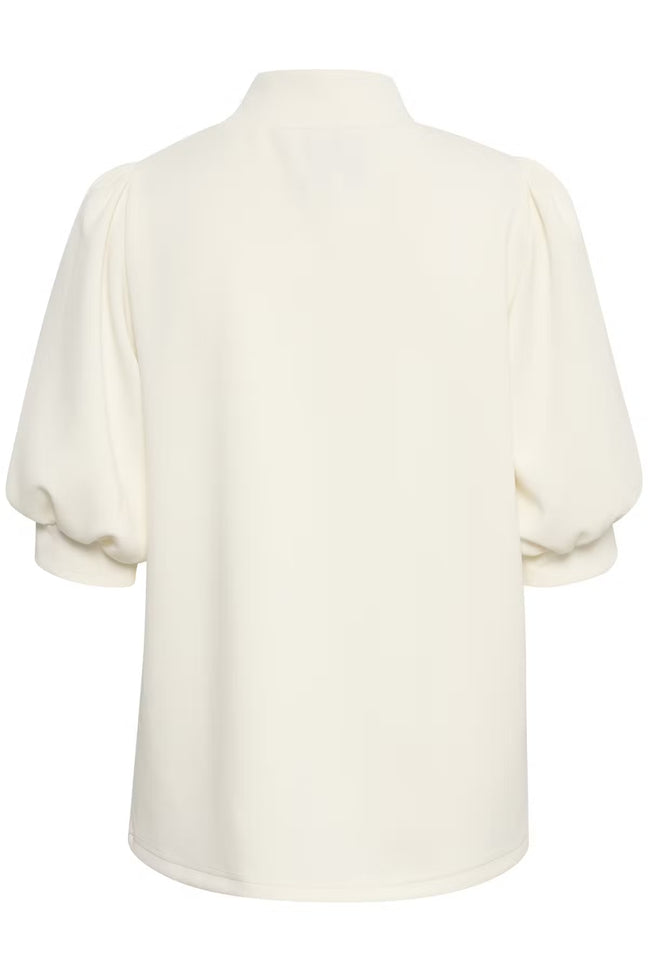 21 THE PUFF BLOUSE - White My Essential Wardrobe