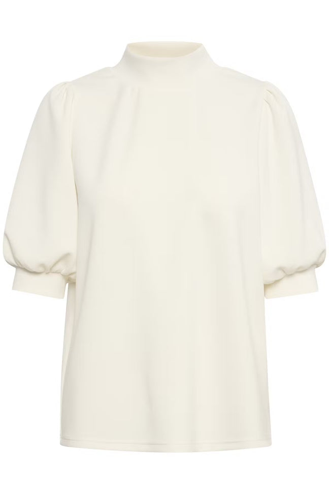 21 THE PUFF BLOUSE - White My Essential Wardrobe