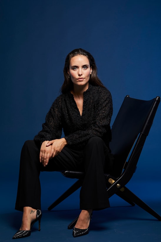 RDFComfyOlana wide pants - Black Rue de Femme