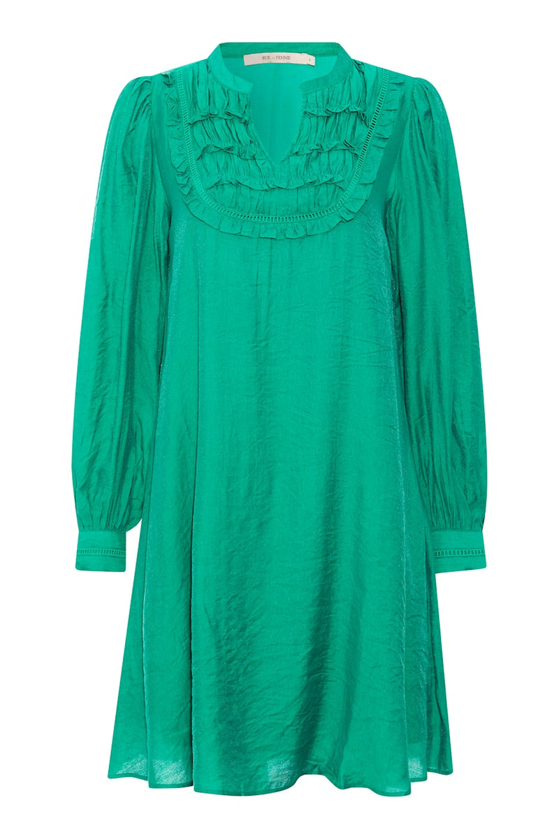Drea Dress (Amazon green)