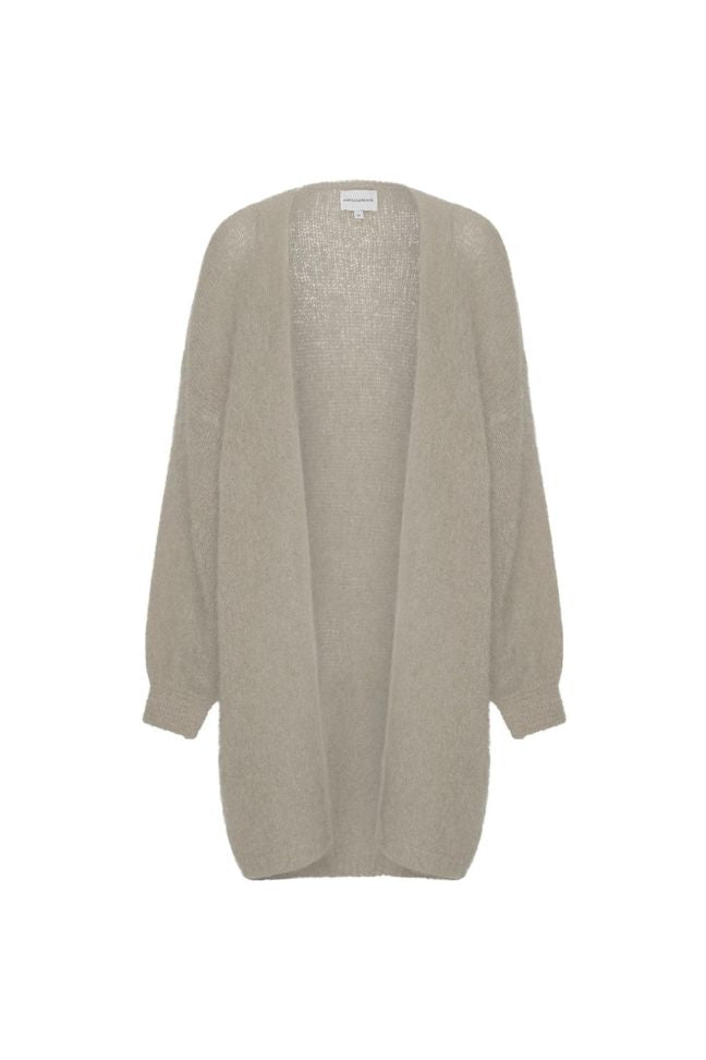 Lee Midi Cardigan Beige