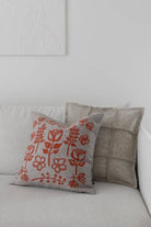 Magic Garden Cushion Cover, Orange Pattern Miiko