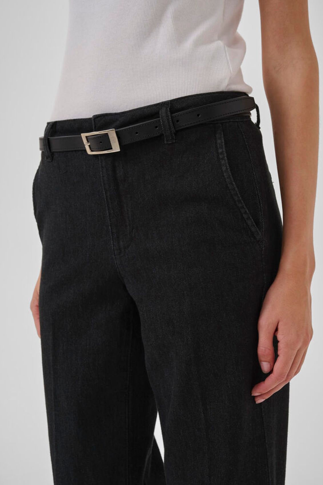 30 THE LARA PANT - Black Wash My Essential Wardrobe