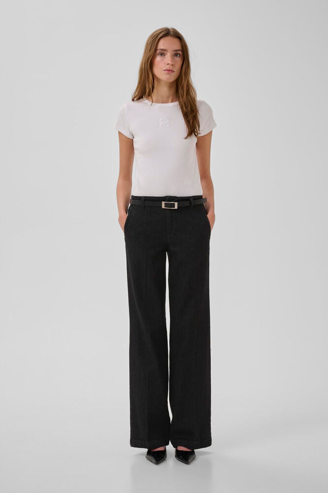 30 THE LARA PANT - Black Wash My Essential Wardrobe