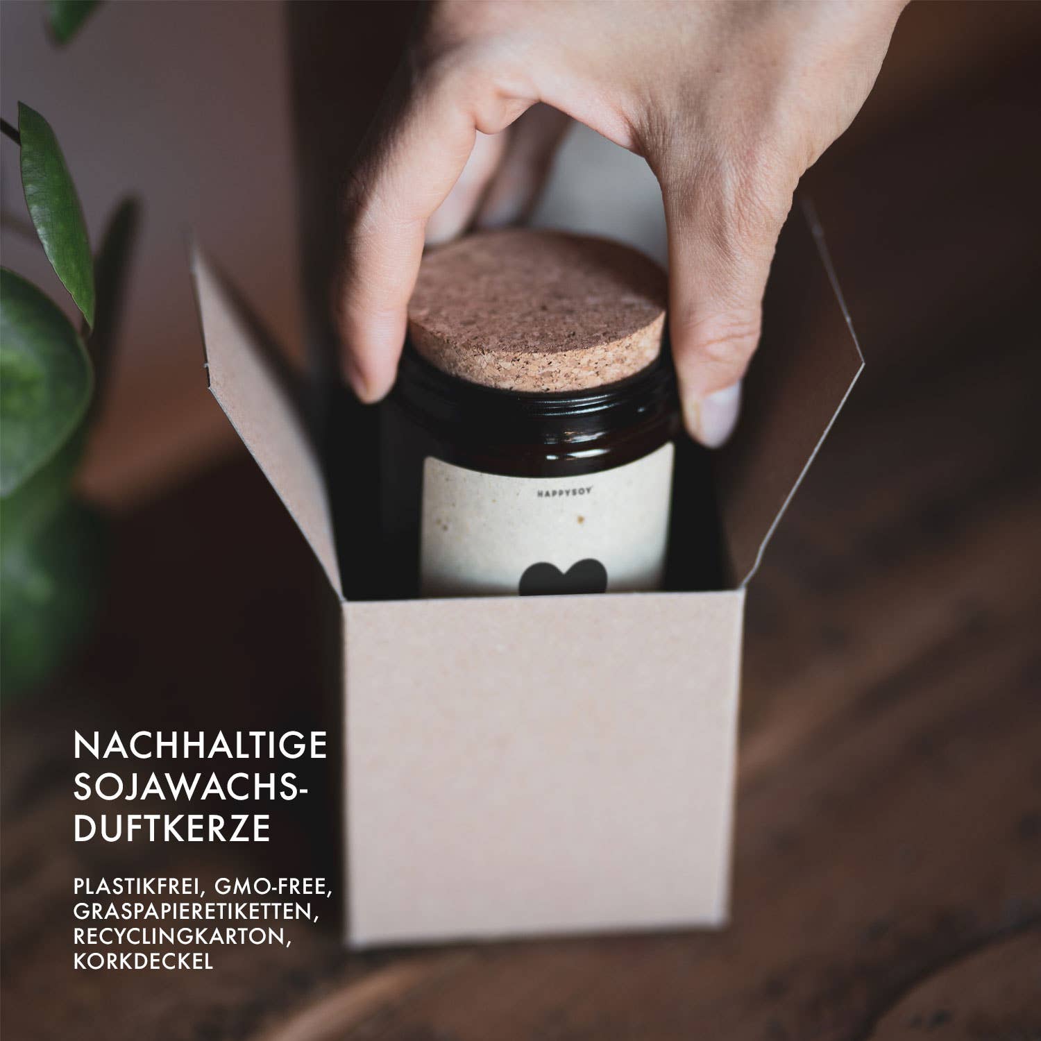 Scented candle | LOVE Happysoy