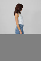 05 THE LOUIS HIGH WIDE Medium Blue Retro Wash My Essential Wardrobe