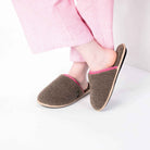 Brown Sherpa Slippers BILLYBELT