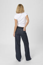 05 THE LOUIS HIGH WIDE Dark Blue Un-Wash My Essential Wardrobe