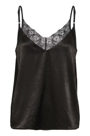 Estelle MW Lace Strap Top - Black My Essential Wardrobe