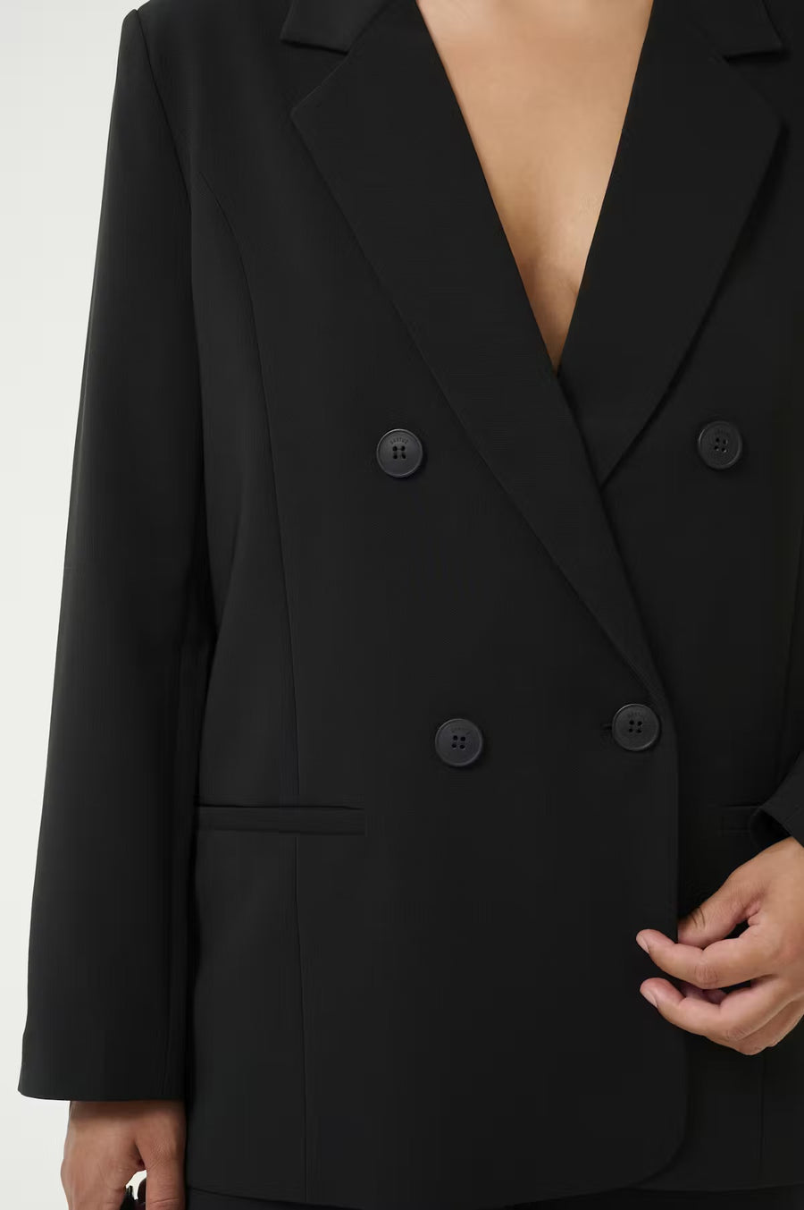 JoelleGZ Blazer - Black Gestuz