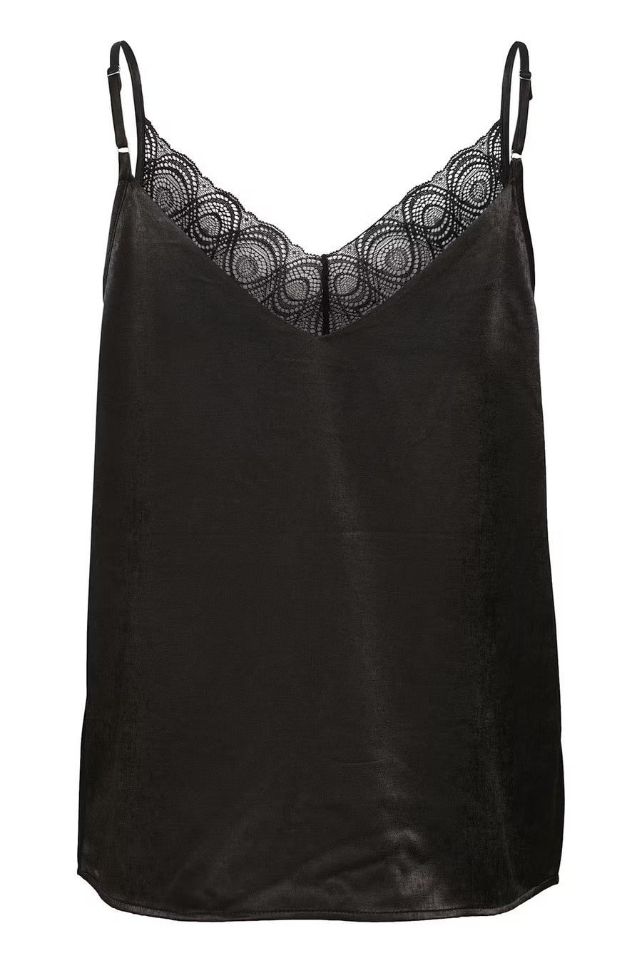 Estelle MW Lace Strap Top - Black My Essential Wardrobe