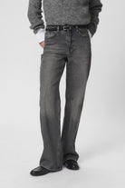 05 THE LOUIS HIGH WIDE Dark Grey Retro Wash My Essential Wardrobe