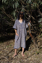 Worm Surf Poncho | Electric Blue towel.studio