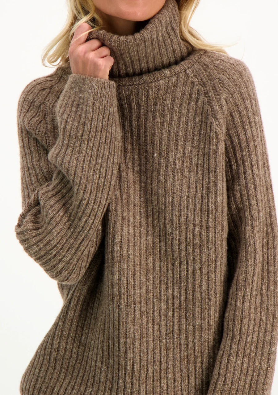 Alexa Roll Neck Oak