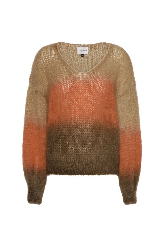 Milana LS Mohair Knit Ombre