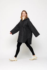 Care Poncho Wr - Black