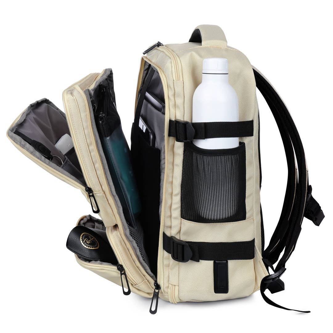 Cabin Backpack: Black James Hawk