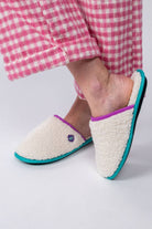 Purple Sherpa Slippers BILLYBELT