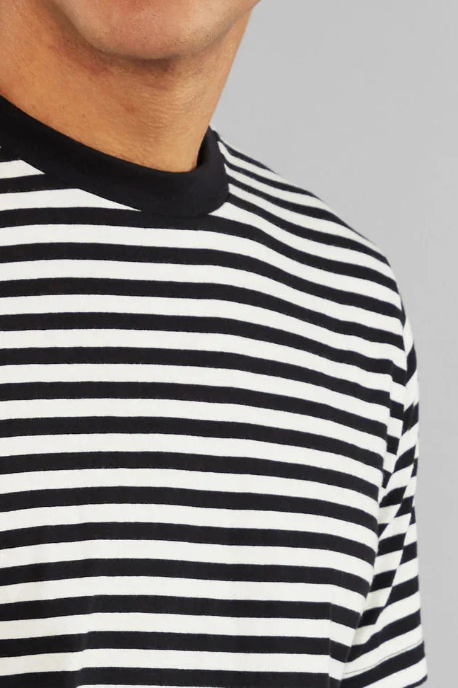 Stockholm Stripes Black/Off-White