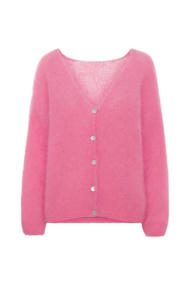 Cornelia LS Cardigan - Pink