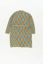 Knitted Bathrobe | Caramel & Sky | Arrow Tail towel.studio