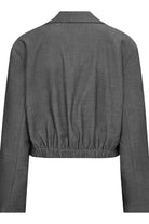 Co'couture JackyCC Crop Blazer, väriltään Mid Grey