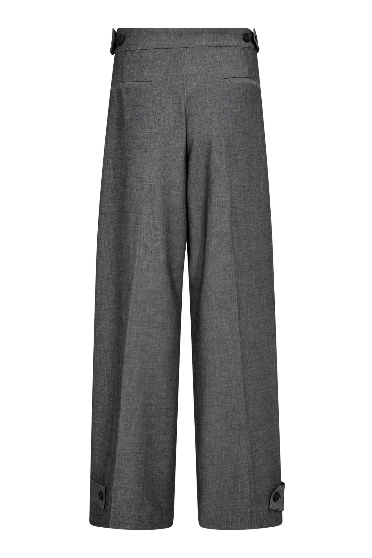 Co'couture JackyCC Pleat Pant, väriltään Mid Grey