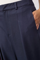 Co'couture LunaCC Pleat Pant, väriltään Navy