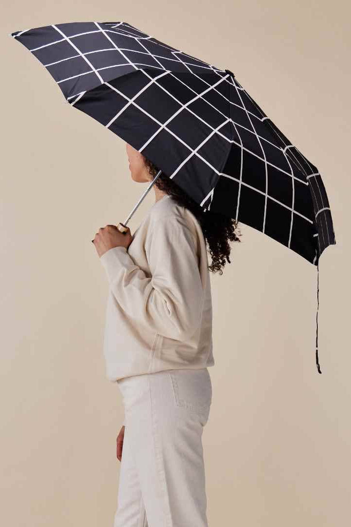 Duck Handle Umbrella - Back Grid Original Duckhead EU