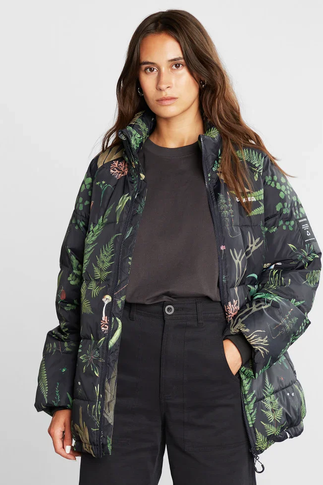 Puffer Jacket Boden Secret Garden