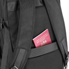 Travel Backpack: Black James Hawk