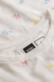 Stockholm Bike Pattern Off-White