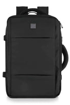 Travel Backpack: Black James Hawk