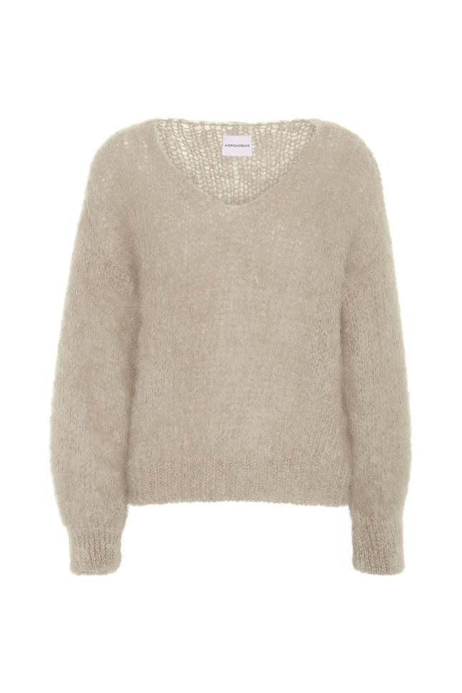 Milana LS Mohair Knit (Beige)