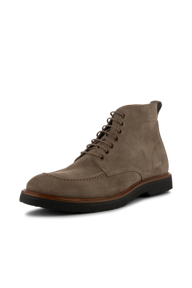 Kip Apron Boot Suede (taupe) Shoe The Bear