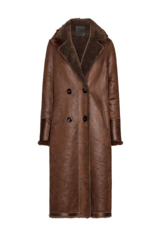 Leona Wool Coat Long Americandreams