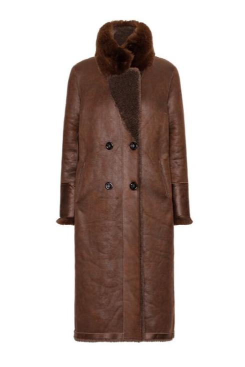 Leona Wool Coat Long Americandreams