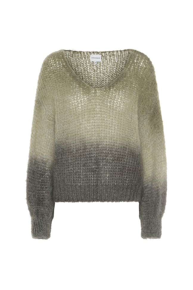 Milana LS Mohair Knit Ombre