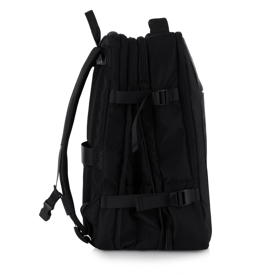 Travel Backpack: Black James Hawk