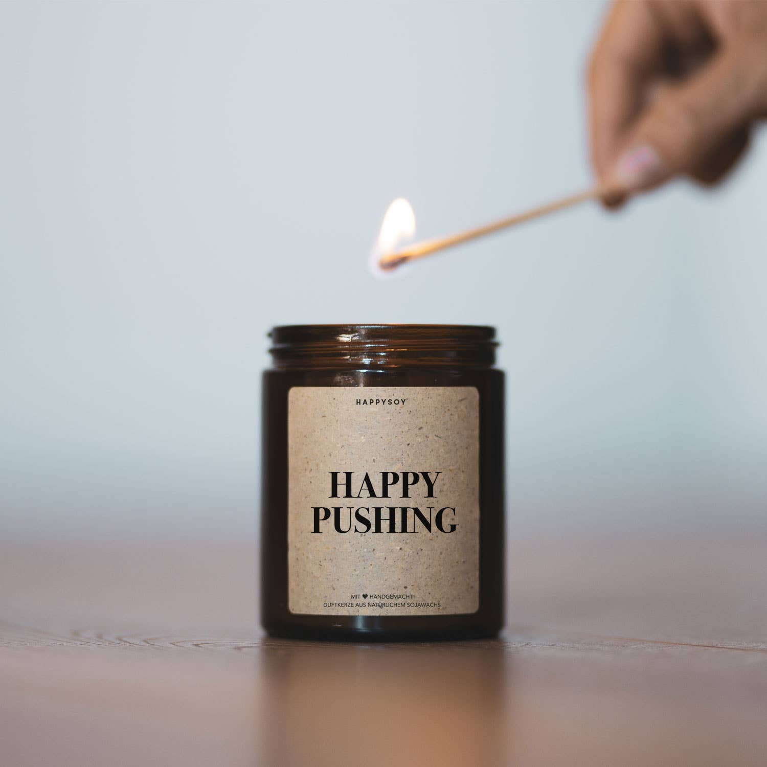 Scented candle | Happy Pushing Happysoy