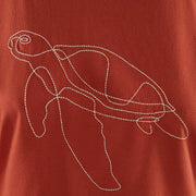 Visby Sea Turtle Terracotta Red