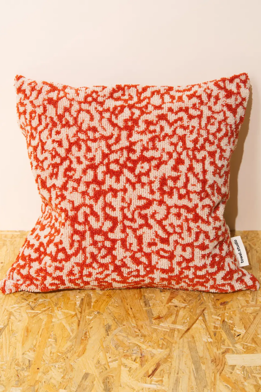 Noisy Camo Throw Pillow | Salamander towel.studio