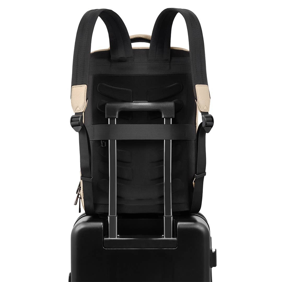 City Backpack: Beige James Hawk