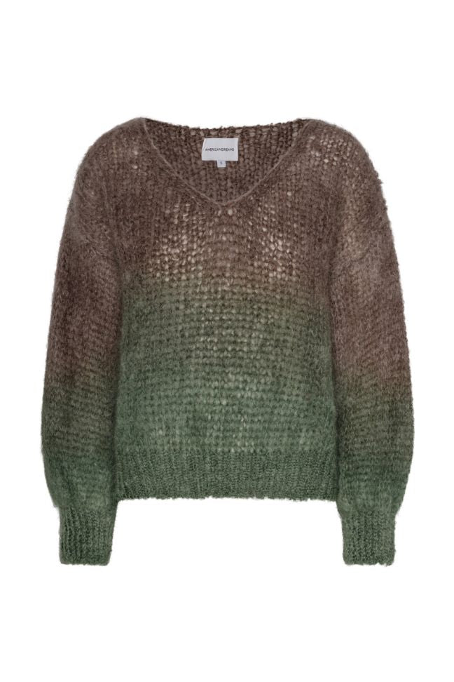 Milana LS Mohair Knit Ombre