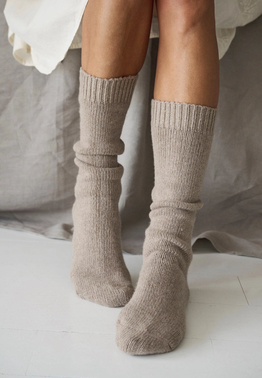 Polar Socks - Taupe